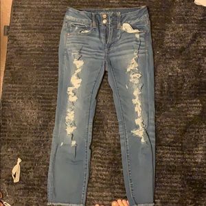 American eagle capris size 6